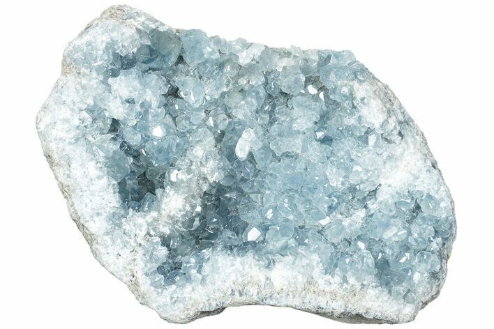 Sparkly Celestine (Celestite) Geode - Beautiful Crystals #229599